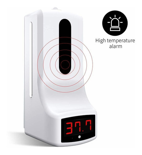 Imagen 5 de 10 de Dispensador De Gel Automático K9 Con Termómetro