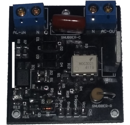 Módulo Dimmer Arduino Para Control Ac Y On-off De Cargas Ac 