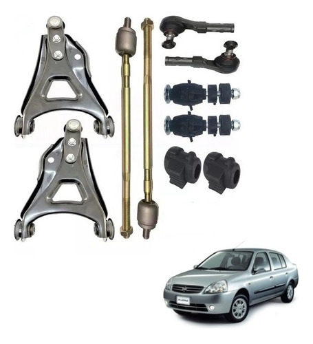 Kit Suspensión Platina 2002 2003 2004 2005 2006 Direc Std