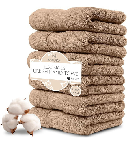 Set De 4 Toallas De Baño Lujo Xl Algodón Turco Blancas
