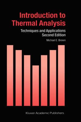 Libro Introduction To Thermal Analysis : Techniques And A...