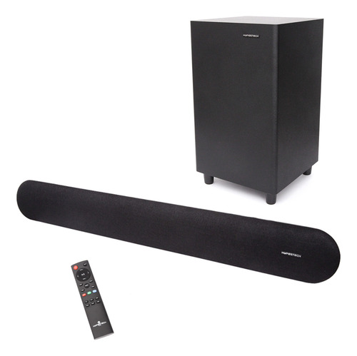 Barra De Sonido Hypertech Con Subwoofer Inalámbrico