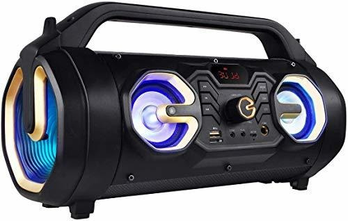 Boytone Bt-16g Portable Bluetooth Boombox Altavoz, Tk8x7