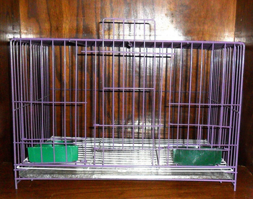 Jaula Rectangular De Alambre Para Animales Roedores Conejos