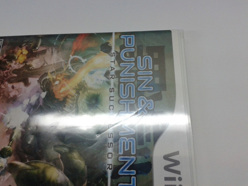 Sin & Punishment Star Sucessor Treasure Nintendo Wii Lacrado