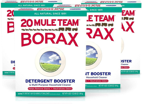 Detergente Borax Natural 4pcs