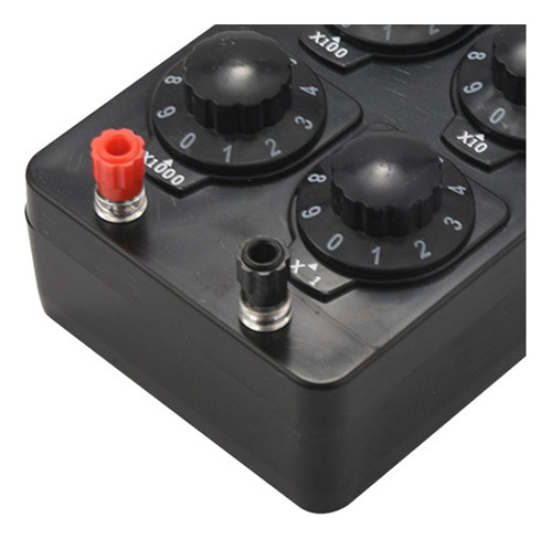 Caja De Resistencia Variable Instrumento De 0-9999 Ohmios
