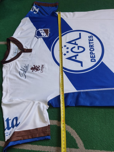 Camiseta Titular Lyon De Juventud Antoniana, Año 2016/17,t:l (Usado)