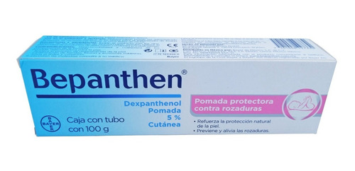 Imagen 3 de 5 de Bepanthen 5 % Cutanea Pomada En Tubo De 100 Gr