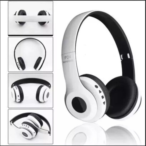 Audifonos Cintillo Bluetooth, P47 Con Fm/tf/microfono Color Blanco
