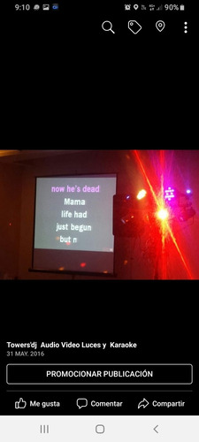 Imagen 2 de 5 de Dj Luces Karaoke Y Video