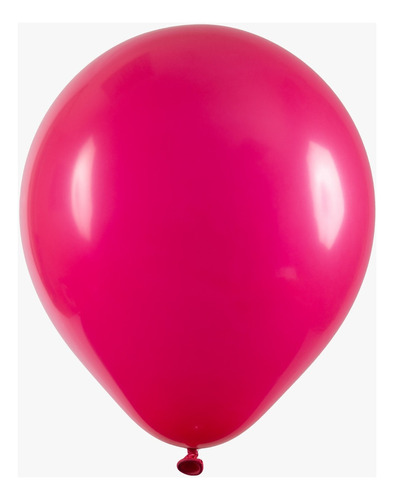 Balão Bexiga Redondo 5 - Fucsia - 50 Unidades - Art Latex