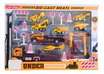 Comprar Set De Autos Juguete Construccion 15 Accesorios Para Niños