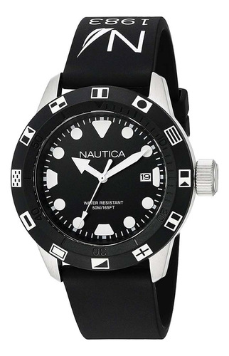 Reloj Nautica Nsr 100 Nad09509g En Stock Original En Caja