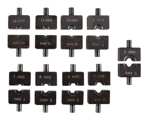 Pinzas Ponchadoras Hidraulicas Cable 0,2,4,6,7,8,10 Y 14