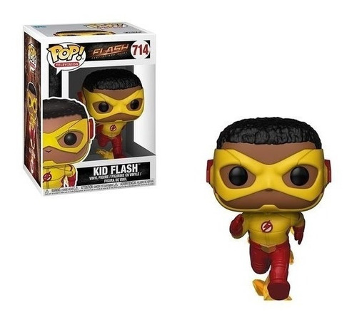 Funko Pop Nuevo Vinilo 10cm- Dc The Flash  - Kid Flash