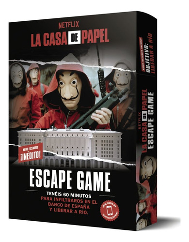 La Casa De Papel. Escape Game. Objetivo: Liberar A Rio