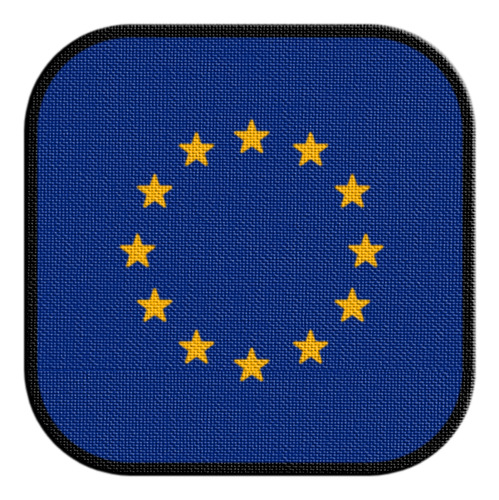 Parche Termoadhesivo Square Bandera Union Europea