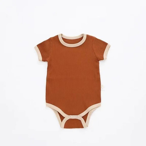 Monito Fresco Bebes Minimalista 100% Onesie Fácil De Colocar