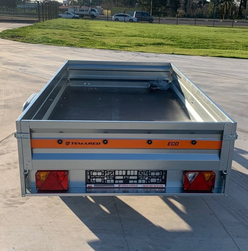 Trailer Temared Eco 2312-kipp 2.36 X1.25mts - 750kg S/frenos