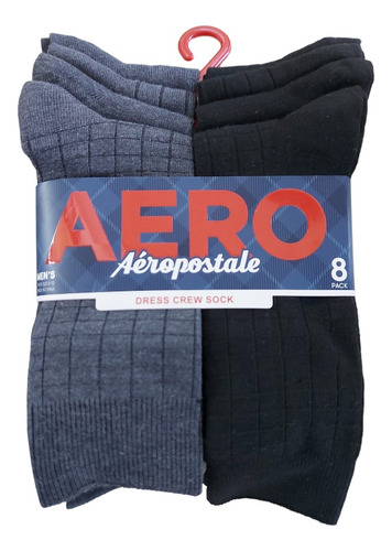 Calcetin De Vestir Aeropostale Original De Hombre De 8 Pzs