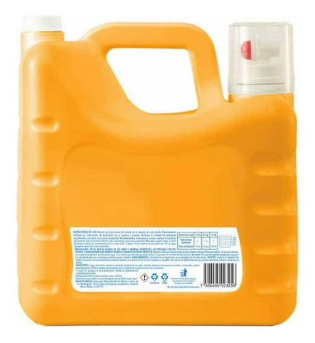 Detergente Líquido Antibacterial Con Bicarbonato G V Bio 7 L