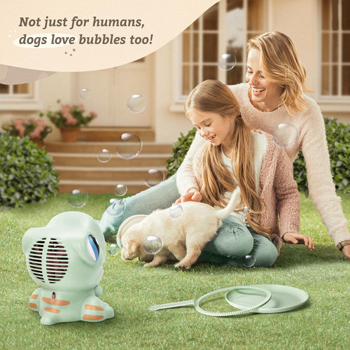 Máquina De Burbujas Para Niños Portátil Con Accesorios Compl Color