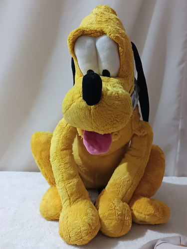 Peluche Pluto Perro De Mickey Mouse De 52 Cm Amarillo (Usado)