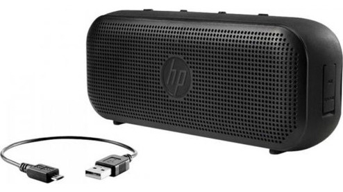 Caixa Som Hp Speaker 400 Bluetooth Viva Voz Microfone Ñ Jbl Cor Preto USB