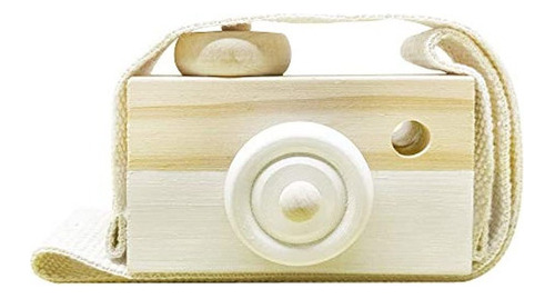 Juguete Para Bebes Mini Camara De Madera Juguete, Ninos Bebe