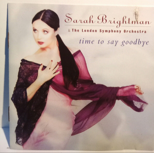 Cd Sarah Brightman (time To Say Goodbye) Re-fa-si