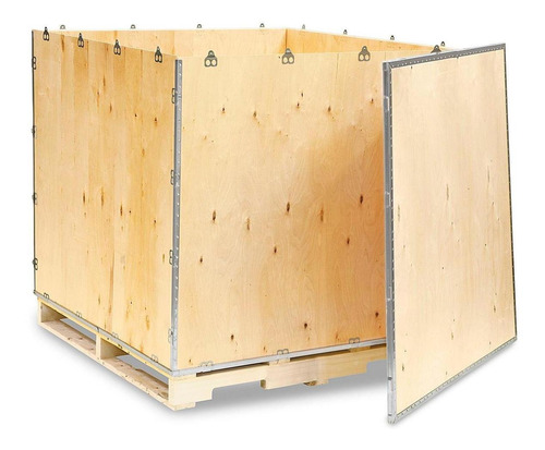 Caja De Madera - 122x122x122cm - Uline