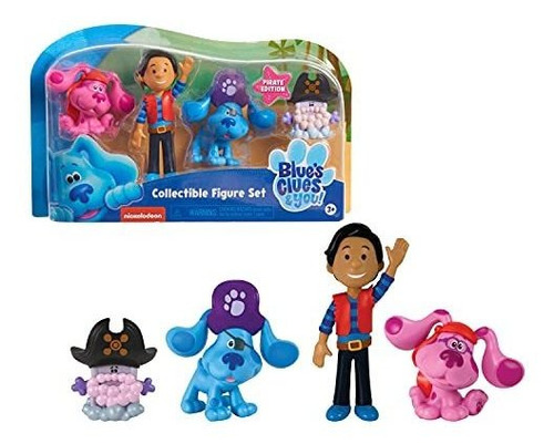 Blue's Clues. Juego De Figura Pirata Coleccionable De Xf3xm