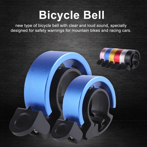 Imagen 5 de 8 de Timbre Para Bicicleta De Aluminio - Original Marca Niconico