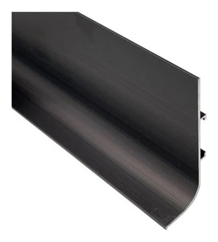 Perfil J Aluminio Negro Gola Estructural Aplica Interno 3mt