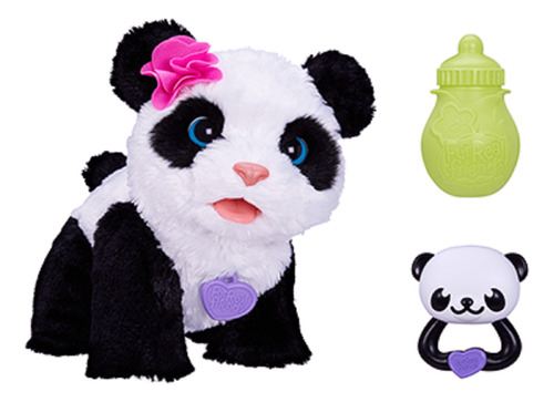 Fur Real Friends Pelúcia - Minha Bebê Panda Pam Pam