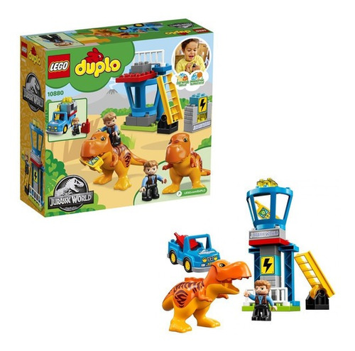 Lego Duplo 10880 Jurassic World Torre Del T-rex Caba Urquiza