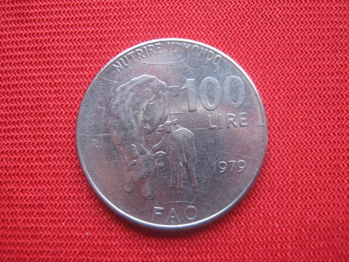 Italia 100 Lira 1979 Fao 