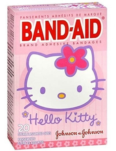 Band-aid Hello Kitty 20ea J & J Sector De Consumo