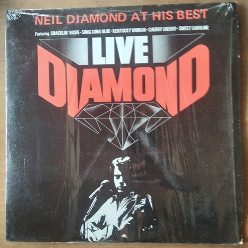 Neil Diamond - Live Diamond - Disco Lp