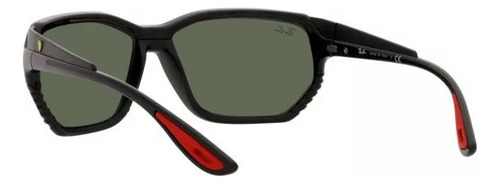 Lentes De Sol Rb4366m Scuderia Ferrari F601/71 - Talle M Negro
