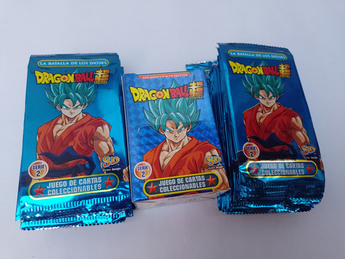 Dragon Ball Z Batalla Dioses 40 Sobres Y Contenedor