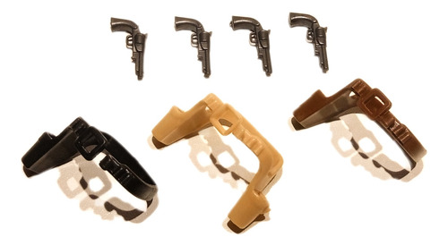 Playmobil Western 3 Coldres 4 Armas Colts - Toymorama