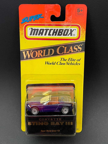 Matchbox Vintage World Class Corvette Stringay Lll