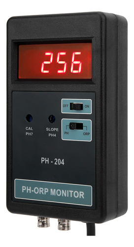Monitor De Control De Temperatura Ph/orp Con Pantalla Led Di