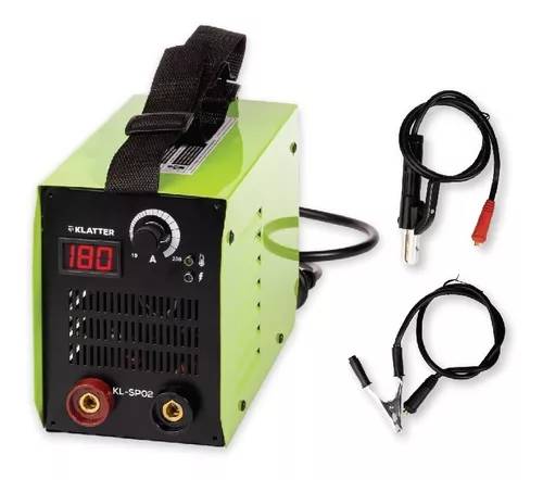 Soldadora Mma Inverter Profesional 180 A + Mascara - Klatter