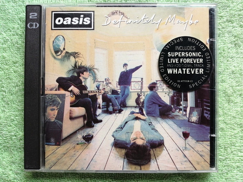 Eam Cd Doble Oasis Definitely Maybe + Whatever Album Debut 