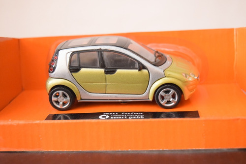 Smart Forfour Dorado Y Gris New Ray C/caja 1/43