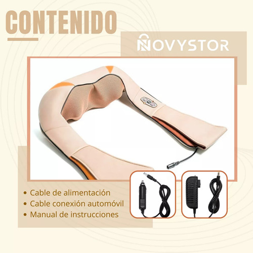 Masajeador Profesional De Espalda Hombro Cuello Relajación