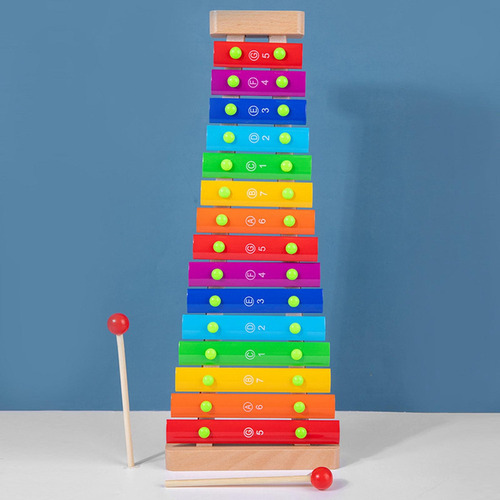Li Xilófono De 15 Notas Montessori, Juguete Musical